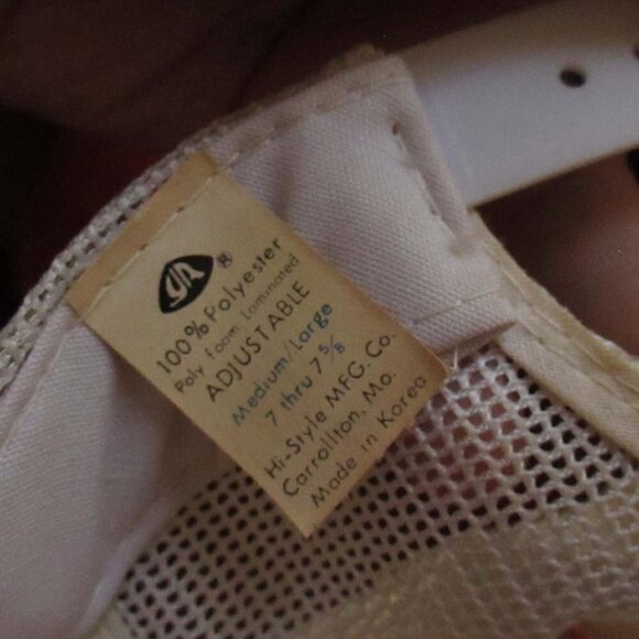 Trucker Hat Snapback Cap Mesh Vtg FORT WORTH TEXAS CHEVROLET DEALER - Picture 4 of 4